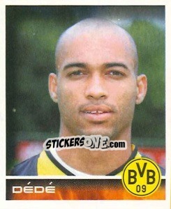 Sticker Dédé - German Football Bundesliga 2000-2001 n. 124 - Panini