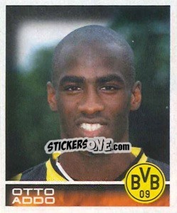 Cromo Otto Addo - German Football Bundesliga 2000-2001 - Panini