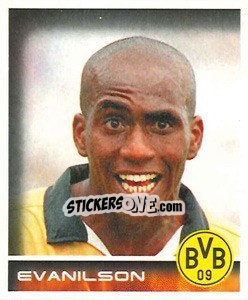 Sticker Evanilson - German Football Bundesliga 2000-2001 - Panini