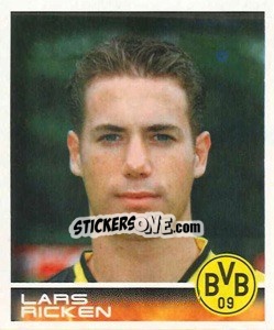 Cromo Lars Ricken - German Football Bundesliga 2000-2001 - Panini
