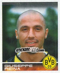 Sticker Giuseppe Reina - German Football Bundesliga 2000-2001 - Panini