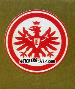 Sticker SG Eintracht Frankfurt - Goldwappen - German Football Bundesliga 2000-2001 n. 140 - Panini