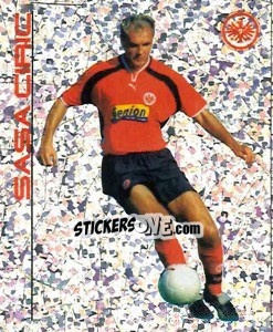Sticker Sasa Ciric - German Football Bundesliga 2000-2001 - Panini