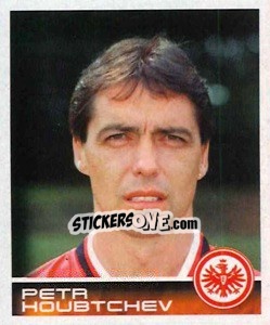 Sticker Petr Houbtchev - German Football Bundesliga 2000-2001 - Panini