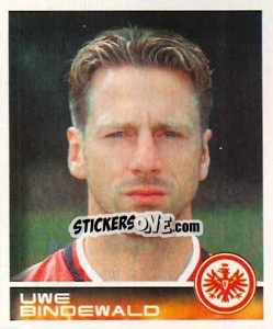 Sticker Uwe Bindewald - German Football Bundesliga 2000-2001 - Panini