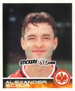 Cromo Alexander Schur - German Football Bundesliga 2000-2001 - Panini