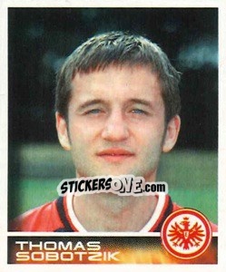 Cromo Thomas Sobotzik - German Football Bundesliga 2000-2001 - Panini