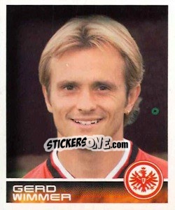 Cromo Gerd Wimmer - German Football Bundesliga 2000-2001 - Panini