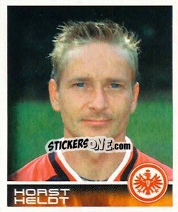 Sticker Horst Heldt - German Football Bundesliga 2000-2001 - Panini