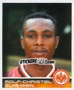 Sticker Rolf-Christel Guie-Mien - German Football Bundesliga 2000-2001 - Panini