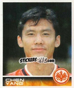 Cromo Chen Yang - German Football Bundesliga 2000-2001 - Panini