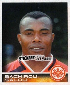 Sticker Bachirou Salou - German Football Bundesliga 2000-2001 - Panini