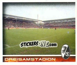 Sticker Badenova-Stadion - German Football Bundesliga 2000-2001 n. 168 - Panini