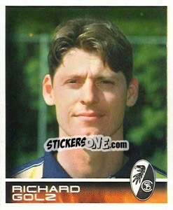 Cromo Richard Golz - German Football Bundesliga 2000-2001 - Panini