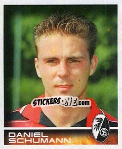 Cromo Daniel Schumann - German Football Bundesliga 2000-2001 - Panini
