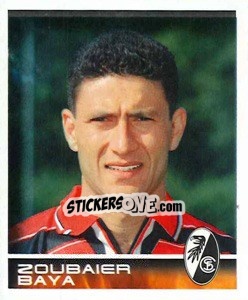 Cromo Zoubaier Baya - German Football Bundesliga 2000-2001 - Panini