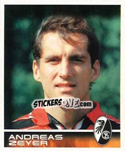 Sticker Andreas Zeyer - German Football Bundesliga 2000-2001 - Panini