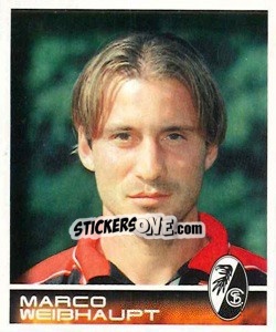 Cromo Marco Weißhaupt - German Football Bundesliga 2000-2001 - Panini