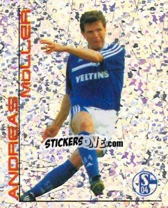 Sticker Andreas Möller - German Football Bundesliga 2000-2001 n. 197 - Panini