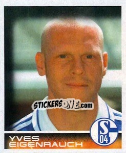 Sticker Yves Eigenrauch - German Football Bundesliga 2000-2001 n. 200 - Panini