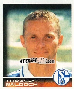 Cromo Tomasz Waldoch - German Football Bundesliga 2000-2001 - Panini