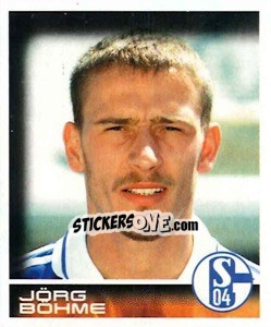 Cromo Jörg Böhme - German Football Bundesliga 2000-2001 - Panini