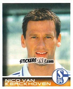 Sticker Nico van Kerckhoven - German Football Bundesliga 2000-2001 - Panini