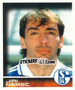 Sticker Jiri Nemec - German Football Bundesliga 2000-2001 n. 207 - Panini