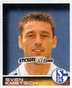 Sticker Sven Kmetsch - German Football Bundesliga 2000-2001 n. 209 - Panini
