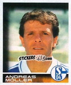 Cromo Andreas Möller - German Football Bundesliga 2000-2001 n. 211 - Panini