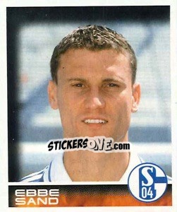 Cromo Ebbe Sand - German Football Bundesliga 2000-2001 - Panini