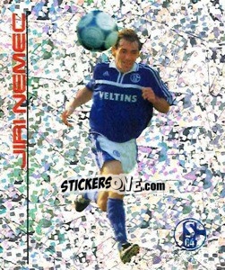 Sticker Jiri Nemec - German Football Bundesliga 2000-2001 - Panini