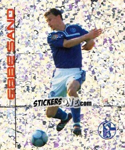 Sticker Ebbe Sand - German Football Bundesliga 2000-2001 - Panini