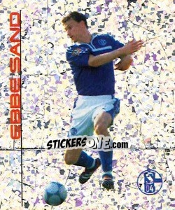 Cromo Ebbe Sand - German Football Bundesliga 2000-2001 n. 219 - Panini