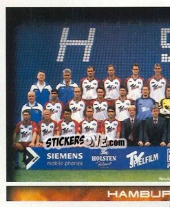 Sticker Hamburger Sportverein - Mannschaft (Puzzle) - German Football Bundesliga 2000-2001 n. 220 - Panini