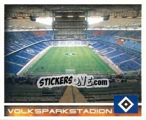 Figurina AOL Arena - Stadion - German Football Bundesliga 2000-2001 - Panini