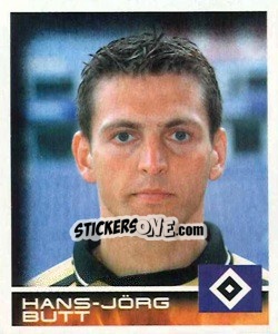 Cromo Hans-Jörg Butt - German Football Bundesliga 2000-2001 - Panini