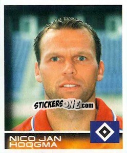 Cromo Nico-Jan Hoogma - German Football Bundesliga 2000-2001 - Panini
