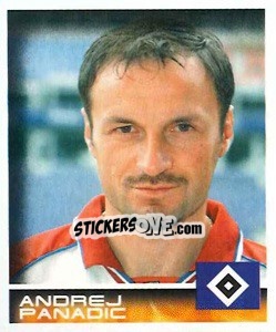 Sticker Andrej Panadic - German Football Bundesliga 2000-2001 - Panini