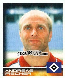 Sticker Andreas Fischer - German Football Bundesliga 2000-2001 - Panini