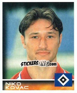 Sticker Niko Kovac - German Football Bundesliga 2000-2001 n. 233 - Panini