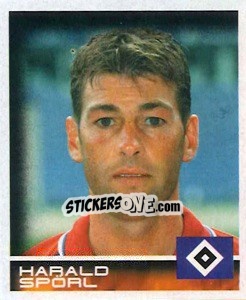 Cromo Harald Spörl - German Football Bundesliga 2000-2001 - Panini