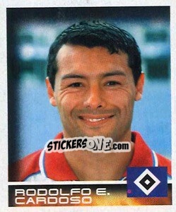 Cromo Rodolfo Esteban Cardoso - German Football Bundesliga 2000-2001 - Panini