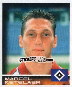 Sticker Marcel Ketelaer - German Football Bundesliga 2000-2001 - Panini
