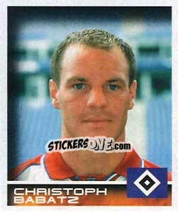 Cromo Christoph Babatz - German Football Bundesliga 2000-2001 - Panini