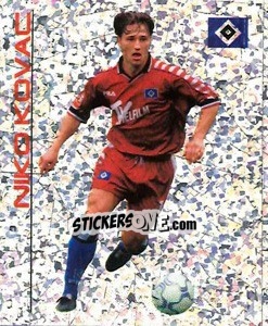 Sticker Niko Kovac - German Football Bundesliga 2000-2001 - Panini