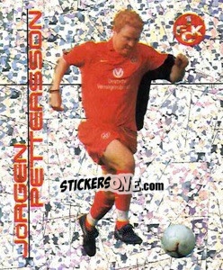 Sticker Jörgen Pettersson - German Football Bundesliga 2000-2001 - Panini