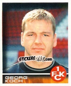 Figurina Georg Koch - German Football Bundesliga 2000-2001 - Panini