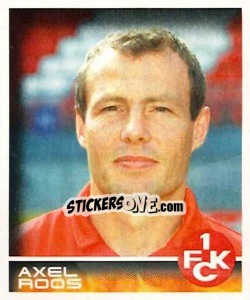 Sticker Axel Roos - German Football Bundesliga 2000-2001 - Panini