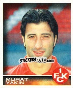 Cromo Murat Yakin - German Football Bundesliga 2000-2001 - Panini